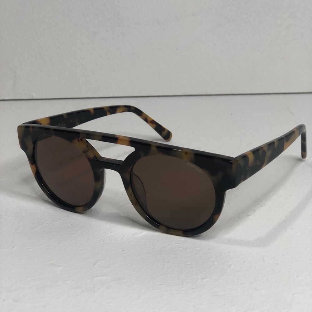 KOMONO Dreyfuss Tortoise Demi sunglasses (NEW) - Picture 7 of 12